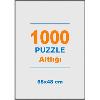 1000 Parçalık Puzzle Altlığı - 68x48 cm Beyaz Puzzle Alt Tablası