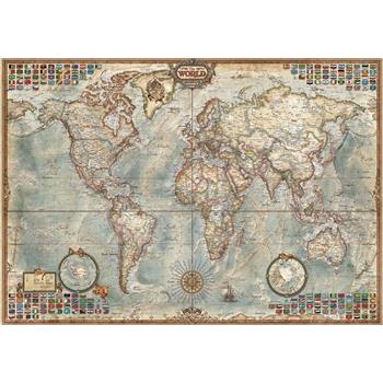 Educa 1500 Parça Political Map of the World Harita Puzzle