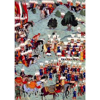 İki Kedi 500 Lük Puzzle Osmanlı Ordusu Kanuni Komutasında Sefere Çıkarken