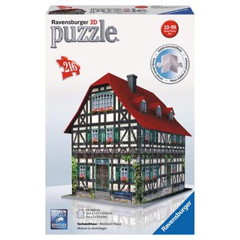 Ravensburger 216 Parça 3D 3 Boyutlu Puzzle Çiftlik Evi