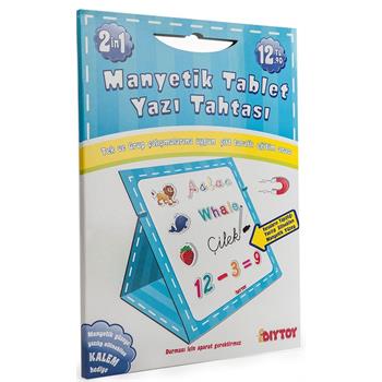 Dıy Toy Manyetik Tablet ve Yazı Tahtası (Mavi)