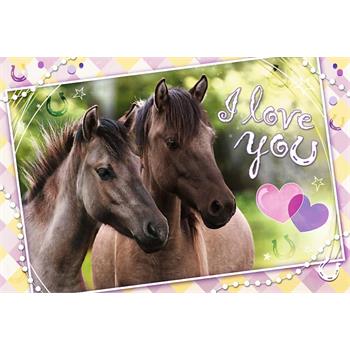 Sweet & Lovely We Love Horses - Trefl 260 Parça Puzzle