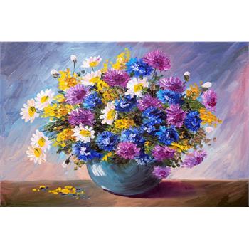 Nova 1000 Parça Renkli Kır Çiçekleri Puzzle - 41019