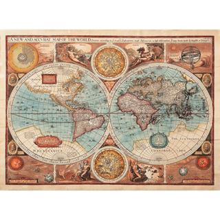 Nova Puzzle 1000 Parça 1626 Eski Dünya Haritası - Andrey Burmakin