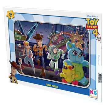 Ks Games Toy Story 4 24 Parça Frame Çocuk Puzzle