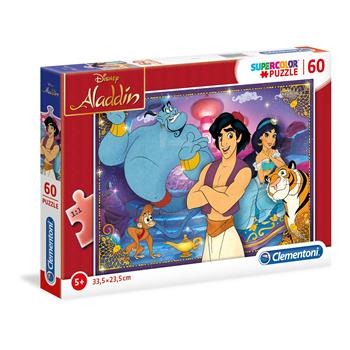 Clementoni 60 Parça Disney Aladdin Puzzle - 26053