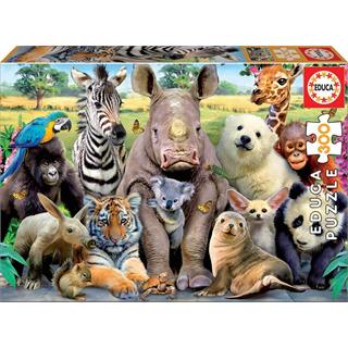 Educa 300 Parça Hayvanlar Alemi Puzzle