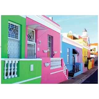 Olimpia Puzzle 1000 Parça Güney Afrika nın Renkli Evleri