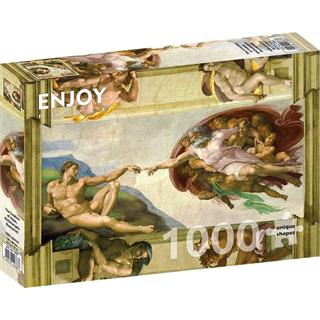 Enjoy 1000 Parça The Creation Of Adam Michelangelo Buonarroti Puzzle