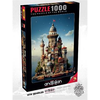 Anatolian 1000 Parça Kız Kulesi Puzzle